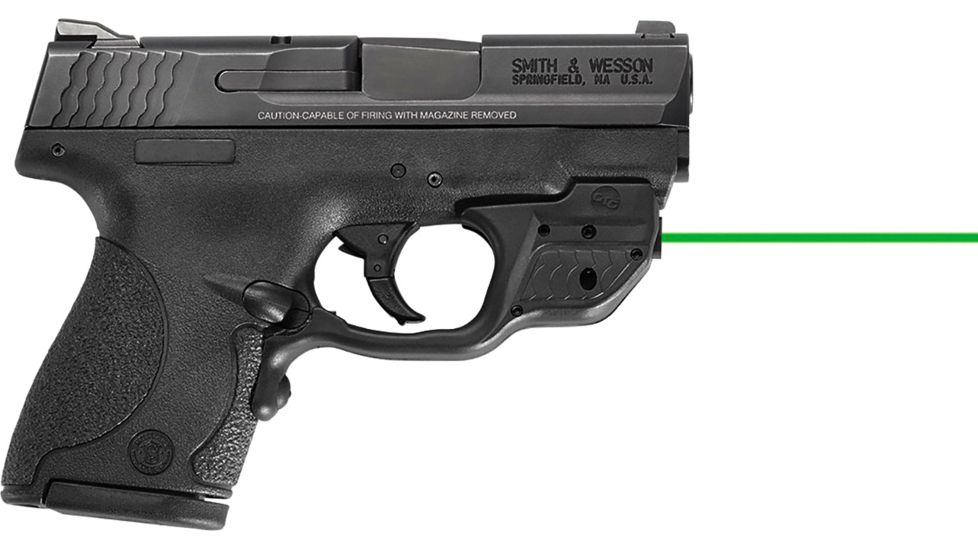 Crimson Trace Laserguard Green Laser Sight for S&amp;W Shield Handgun, 9/40, , LG-489G