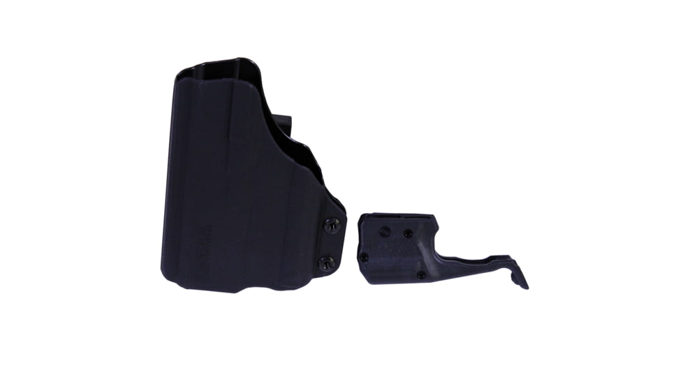 Crimson Trace Laserguard Pro for Glock 43 with BladeTech IWB Holster, Red, Clam Pack, LL-803-HBT-G43-S