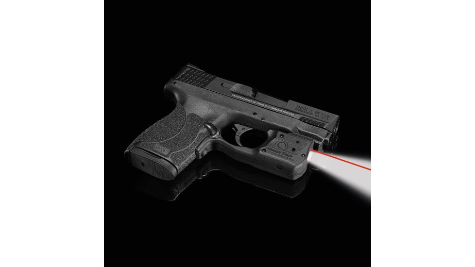 Crimson Trace Laserguard Pro Red Laser / 150 lumen LED white light for Smith and Wesson M/P 45 Shield, LL-808