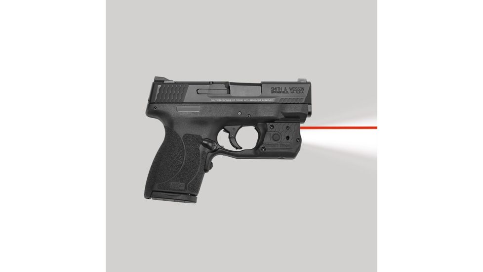 Crimson Trace Laserguard Pro Red Laser / 150 lumen LED white light for Smith and Wesson M/P 45 Shield, LL-808