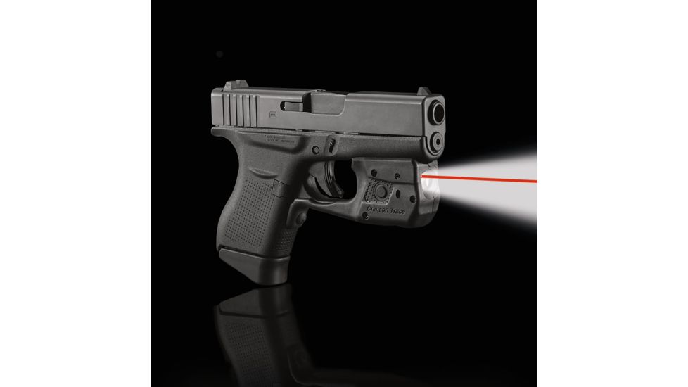 Crimson Trace Laser Guard Pro Weapon Light for Glock , CR2, Red, 150 Lumens, Black, LL-803