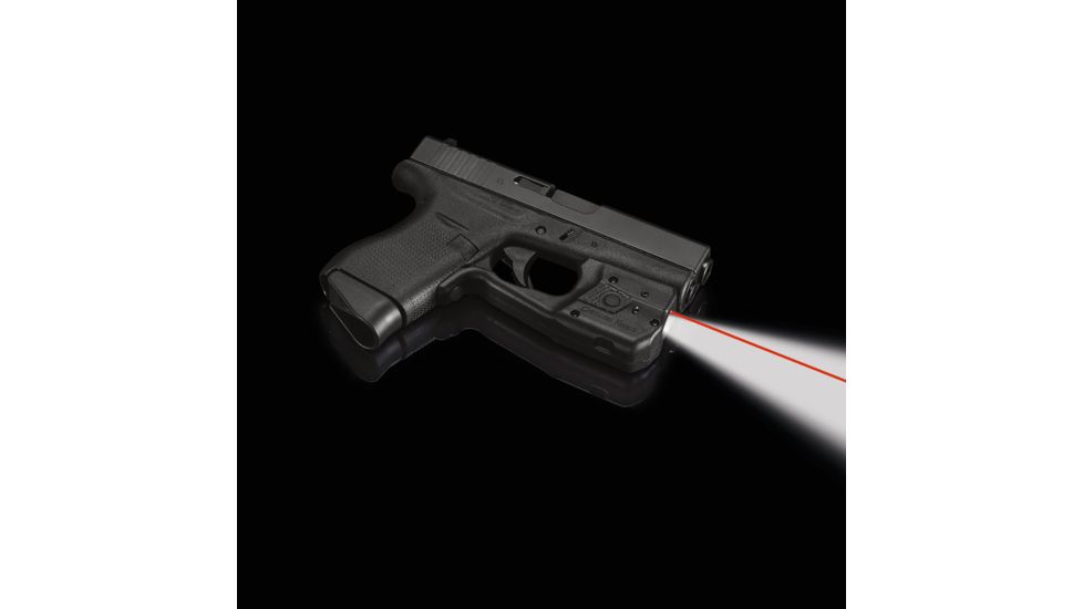 Crimson Trace Laser Guard Pro Weapon Light for Glock , CR2, Red, 150 Lumens, Black, LL-803