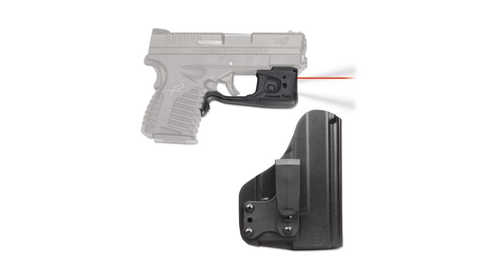 Crimson Trace Laserguard Pro,Springfield,XD-S,BT,Red,CP LL-802-HBT-S