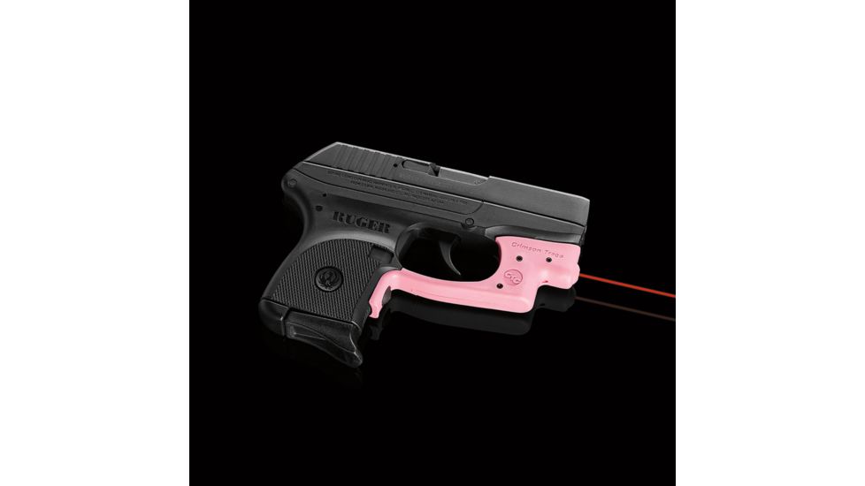 Crimson Trace Laserguard Red Laser Sight for Ruger LCP, Pink, LG-431-PINK