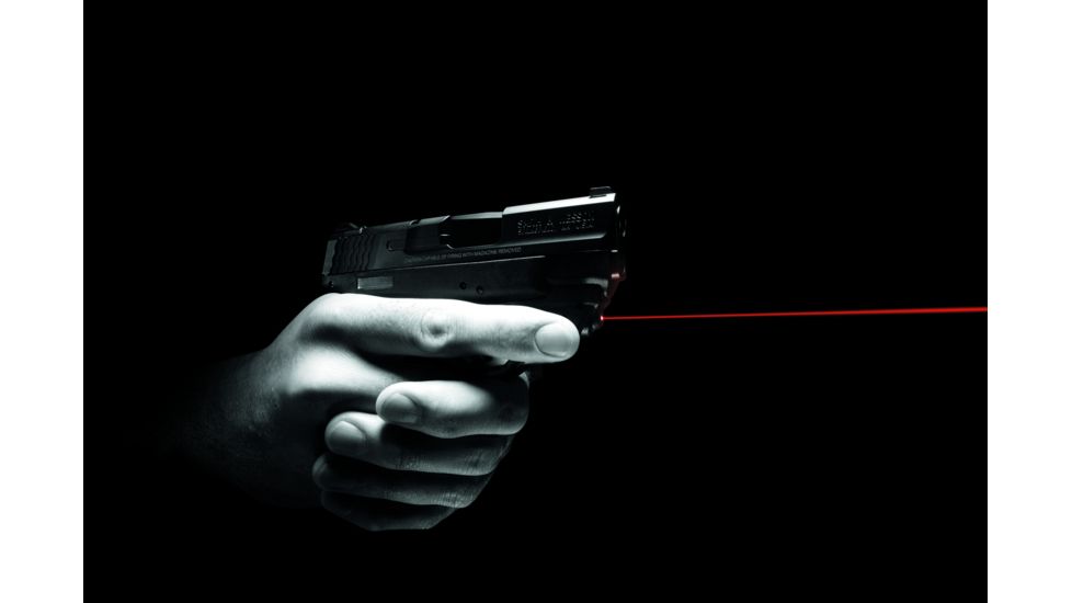 Crimson Trace Laserguard Red Laser Sight for S&amp;W Shield Handgun, LG-489