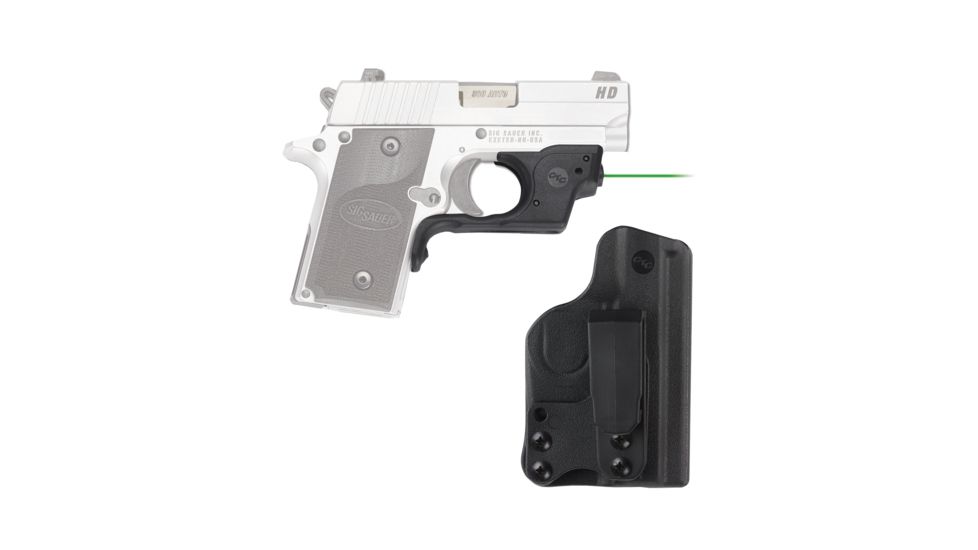 Crimson Trace Laserguard,Sig Sauer,P238/P938,BT,Grn,CP LG-492G-HBT-S