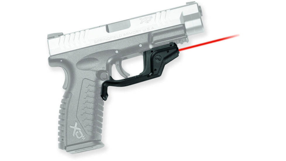 Crimson Trace Laserguard Sight, Black - Springfield Armory XD &amp; XDM - LG448