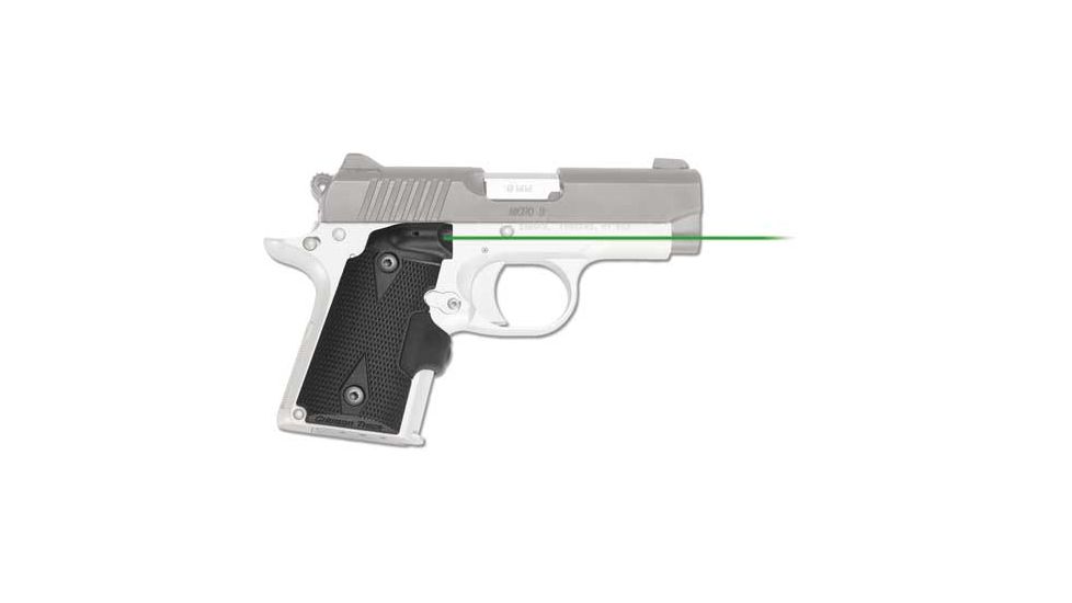 Crimson Trace LG-409G Lasergrip Green Laser Sight for Kimber Micro 9mm, LG-409G