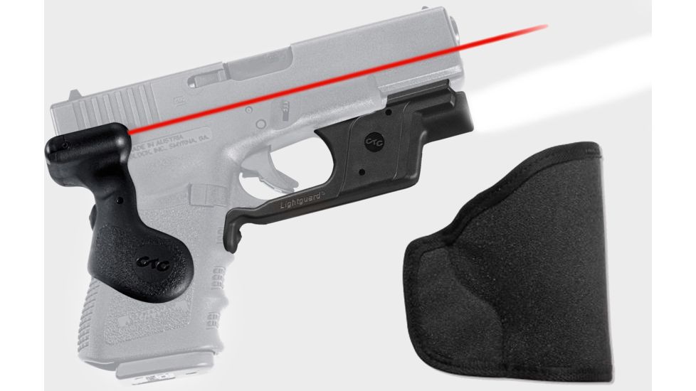 Crimson Trace LG-619 Laser Grip w/ Lightguard Flashlight and Holster