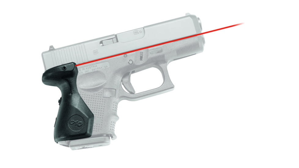 Crimson Trace LaserGrip Fits Glock 4th Gen SubCompact Laser Sight Grip, Polymer LG-852