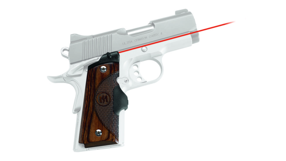 Crimson Trace Master LaserGrip 1911 Compact Laser Sight, Walnut LG-909