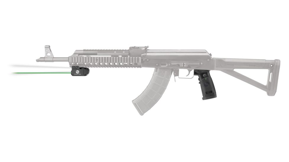 Crimson Trace LiNQ Green Laser / 300 Lumen White Light for Standard AK-Type Rifles / Springfield Armory SOCOM, LNQ-103G