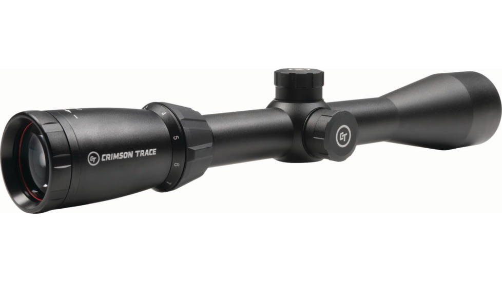 Crimson Trace Long Gun Rifle Scope, 3-9X40mm, Second Focal Plane, Non-illuminated Traditional Duplex MOA Reticle, Black, CSA-1309