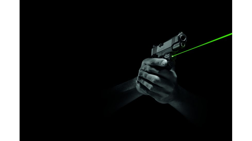 Crimson Trace Laserguard Green Laser Sight for 1911 Kimber, S&amp;W - LG-451