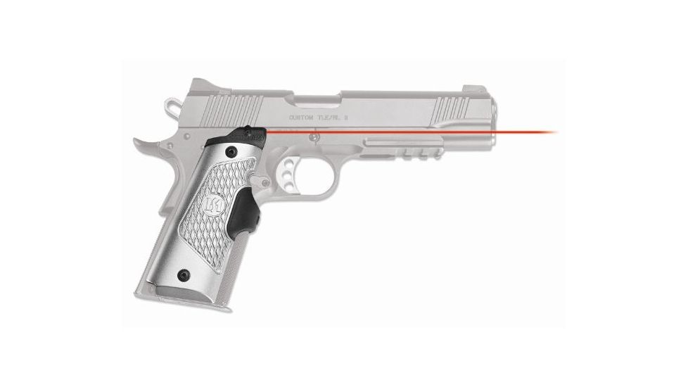 Crimson Trace Master Series Red Laser for 1911 Full-Size Aluminum Silver LG-922