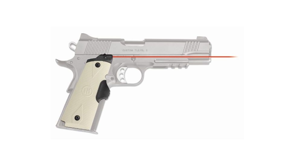 Crimson Trace Master Series Red Laser for 1911 Full-Size G10 Ivory LG-926