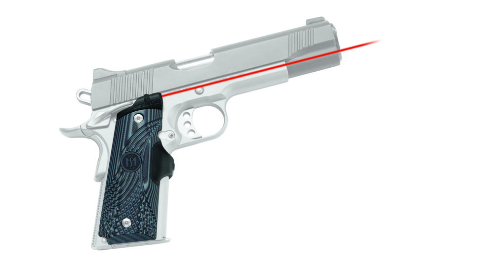 Crimson Trace Master Series G10 Tactical Laser Grip for 1911 Government/Commander, LG-904