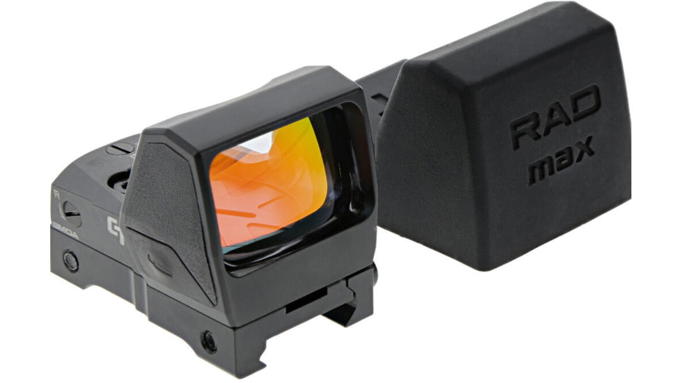 Crimson Trace RAD Max Large Open Reflex Red Dot Sight, 3.5 MOA Red Dot Reticle, Black, 01-01980