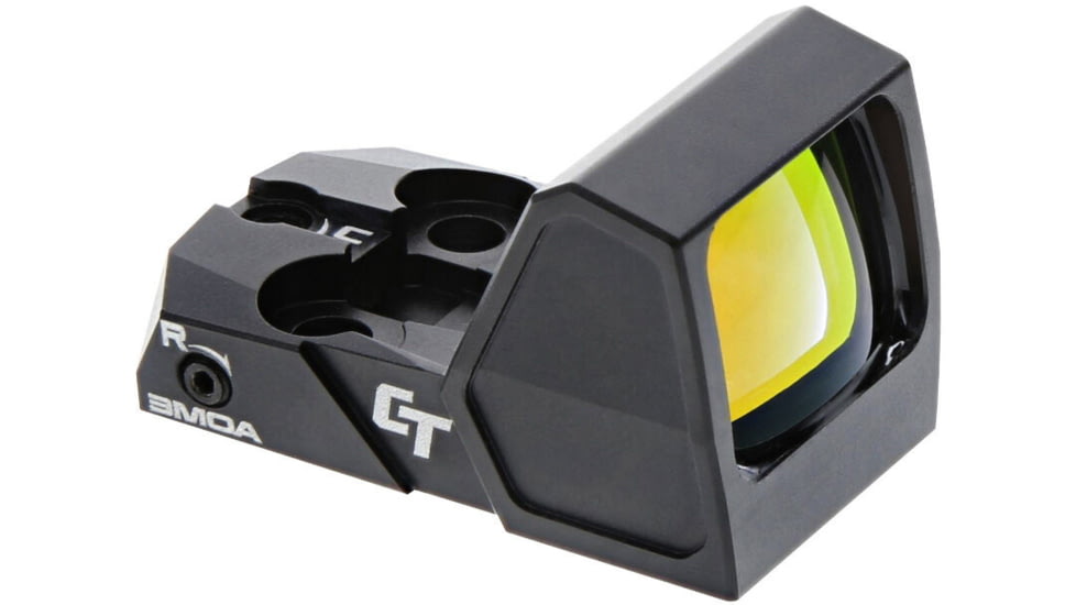 USED Crimson Trace CT-RAD Micro Pro Red Dot Sight, 1x, 3 MOA Red Dot Reticle, Black, 01-01970, EDEMO7, Used, Condition Fair, Scratches