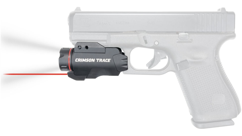 Crimson Trace CMR-207 Rail Master Pro Laser Sight &amp; Tactical Light System, Universal Rail Mount, Red Laser, Black, CMR-207