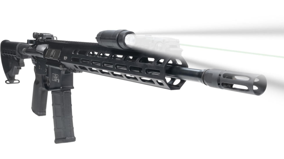 Crimson Trace Rail Master Laser Sight & Tactical Light System, Red Laser Color/White Light, Universal Rail Mount, CMR-301