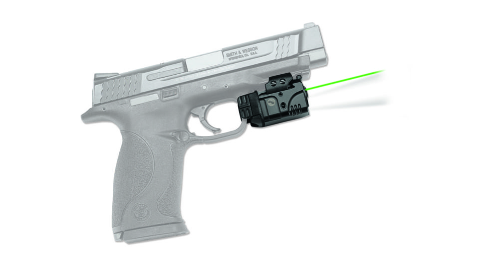 Crimson Trace Rail Master Sight, Green Laser-LED, Hanging Box Package 191528