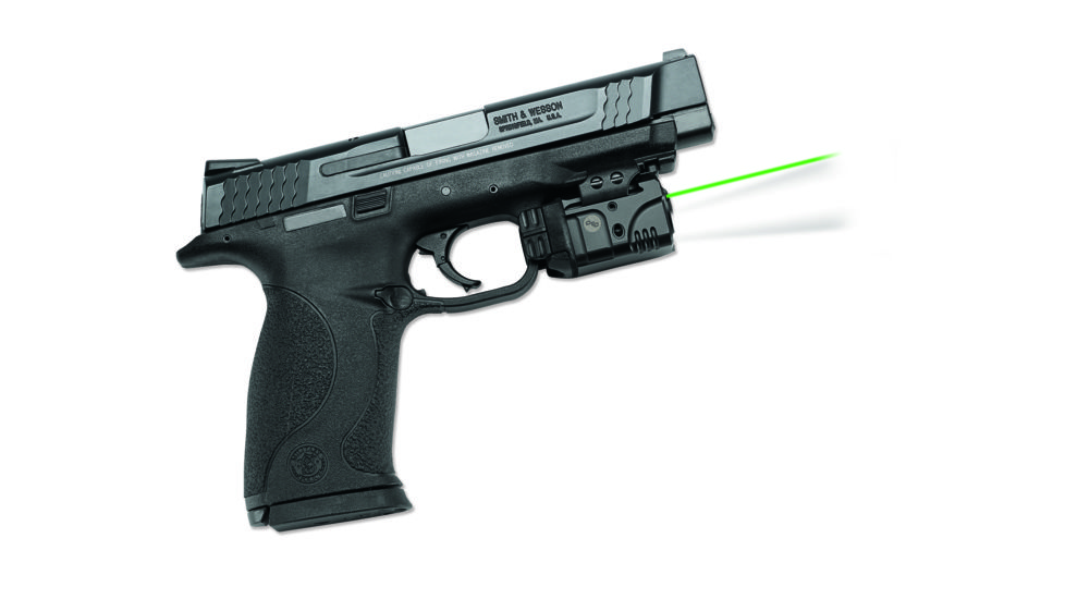 Crimson Trace Rail Master Sight, Green Laser-LED, Hanging Box Package 191528