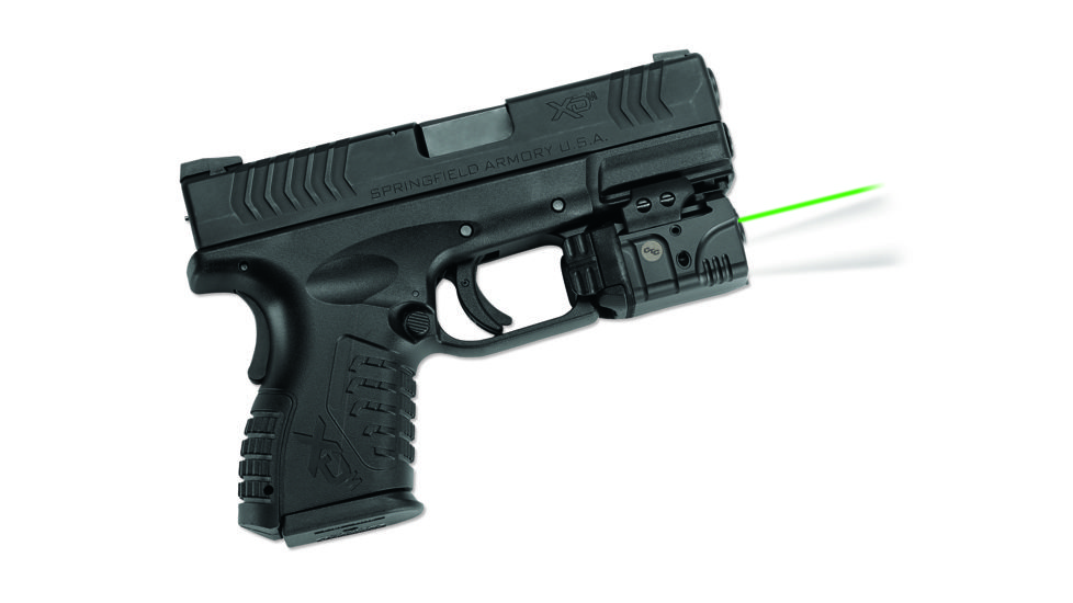 Crimson Trace Rail Master Sight, Green Laser-LED, Hanging Box Package 191528