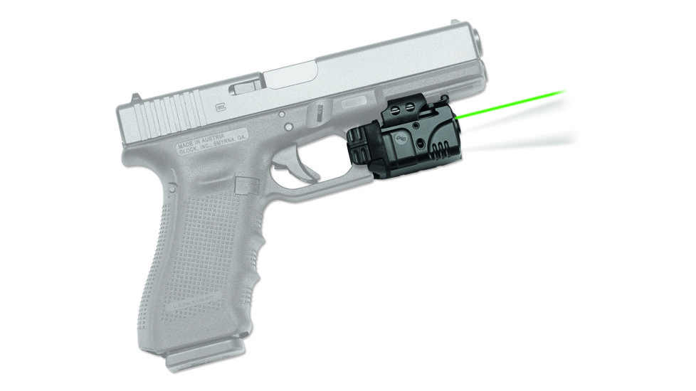 Crimson Trace Rail Master Sight, Green Laser-LED, Hanging Box Package 191528