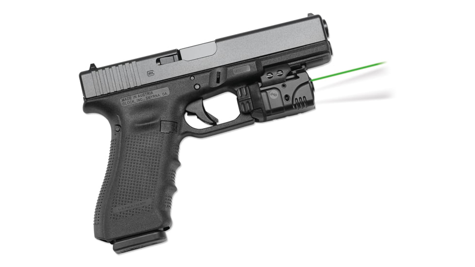 Crimson Trace Rail Master Sight, Green Laser-LED, Hanging Box Package 191528