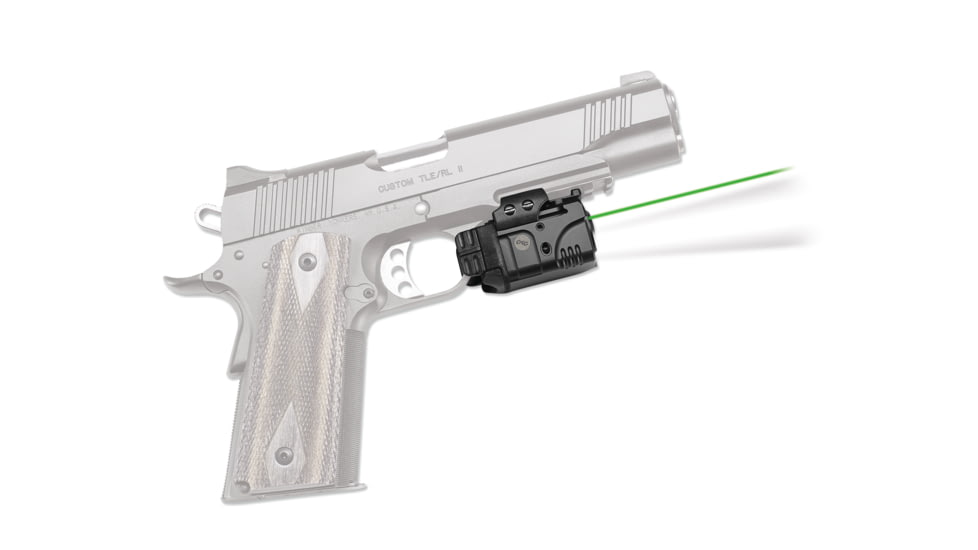 Crimson Trace Rail Master Sight, Green Laser-LED, Hanging Box Package 191528