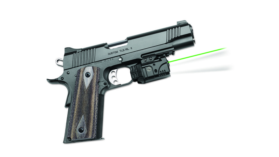 Crimson Trace Rail Master Sight, Green Laser-LED, Hanging Box Package 191528