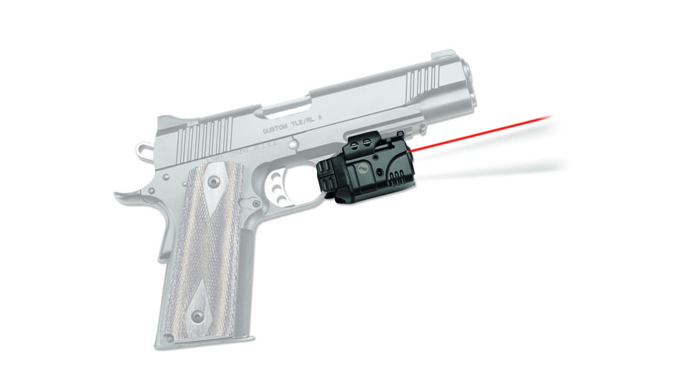 Crimson Trace Rail Master Sight, Red Laser-LED, Hanging Box Package 191529