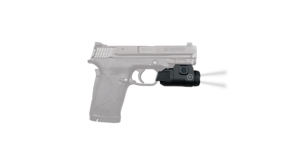 Crimson Trace Rail Master Universal Tactical Light, CR2 Lithium, White, 200 Lumens, Black, CMR-209