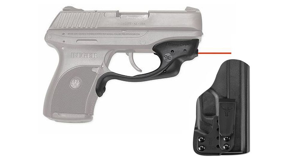 Crimson Trace Instinctive Activation Laserguard Sight for Ruger LC9, LC9s, LC380, with BladeTech IWB Holster, LG-412-HBT