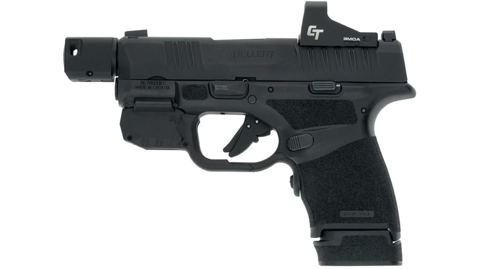 Crimson Trace Springfield Hellcat CTC Laserguard Green Laser, Black, 01-01820