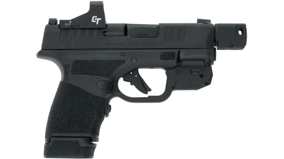 Crimson Trace Springfield Hellcat CTC Laserguard Green Laser, Black, 01-01820