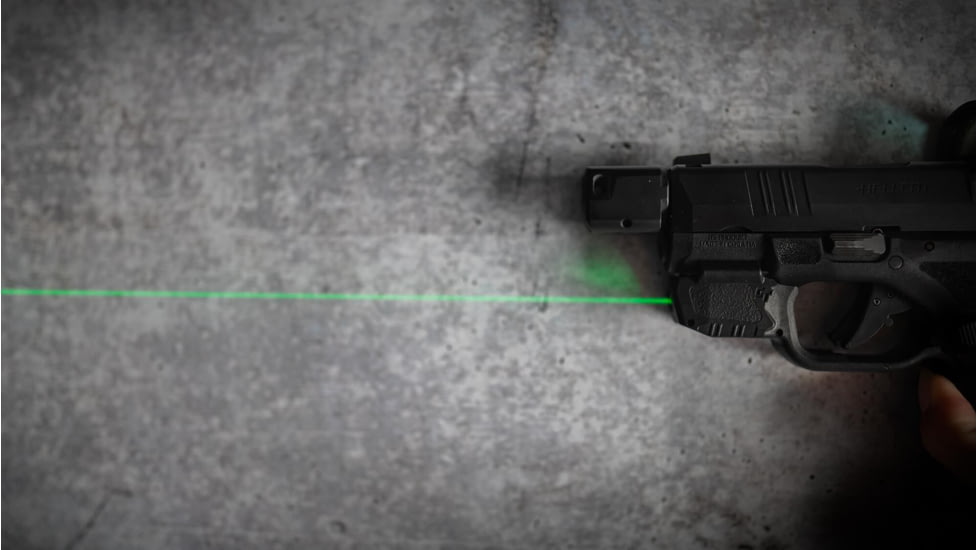 Crimson Trace Springfield Hellcat CTC Laserguard Green Laser, Black, 01-01820