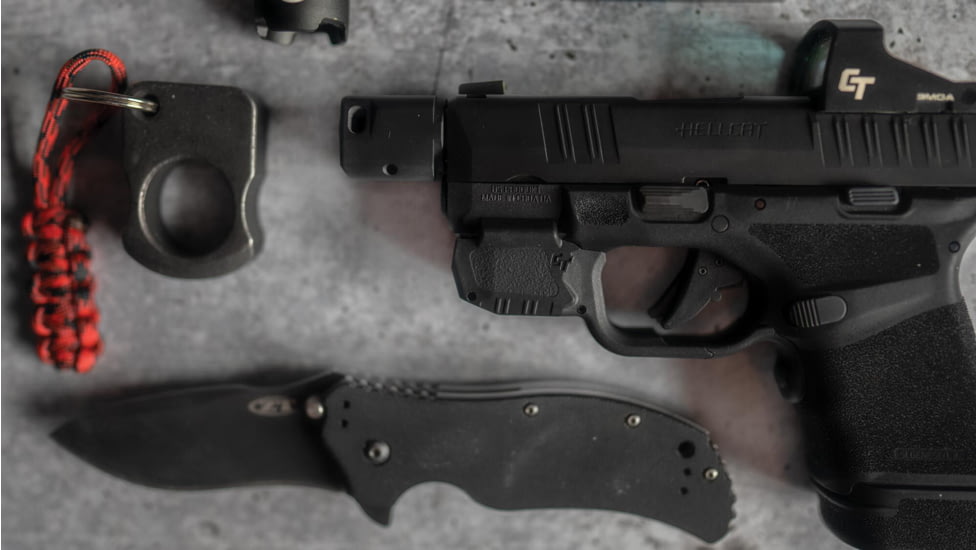 Crimson Trace Springfield Hellcat CTC Laserguard Green Laser, Black, 01-01820