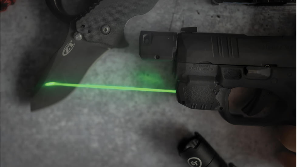 Crimson Trace Springfield Hellcat CTC Laserguard Green Laser, Black, 01-01820
