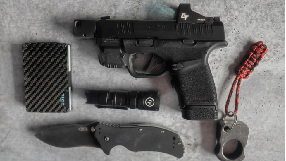 Crimson Trace Springfield Hellcat CTC Laserguard Green Laser, Black, 01-01820