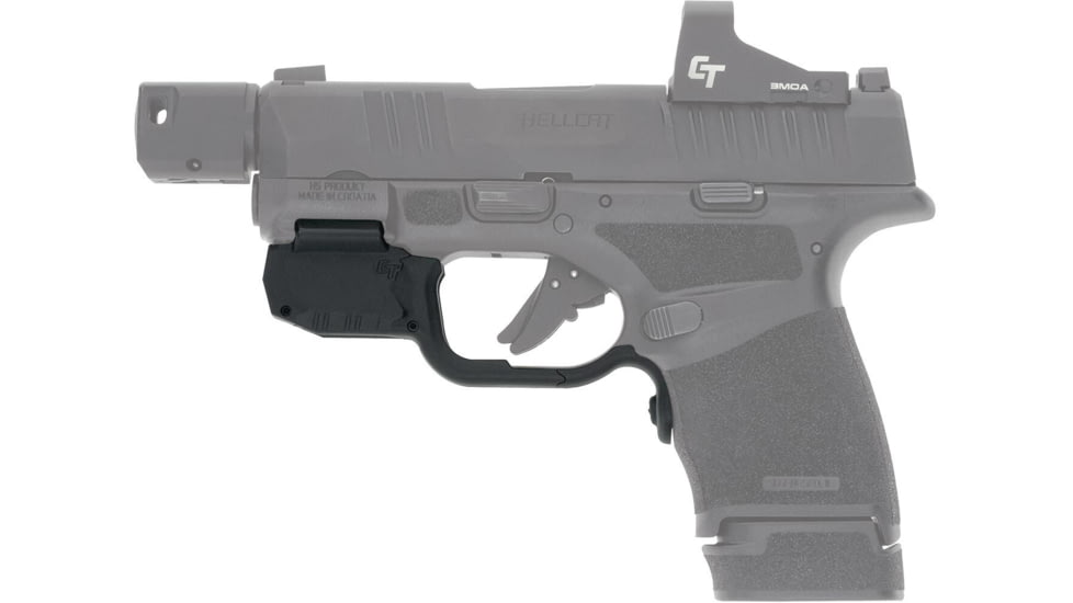 Crimson Trace Springfield Hellcat CTC Laserguard Green Laser, Black, 01-01820