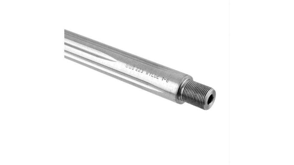 Criterion Barrels 18in AR-15 Fluted Rifle Gas System Barrel, Stainless Steel, 1518S-FL12