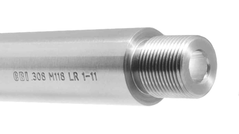 Criterion Barrels 22in AR-10 Rifle Length Gas System Barrel, .308 M118 LR, 1-11 Twist, 416R Stainless Steel, 1022S-HYR