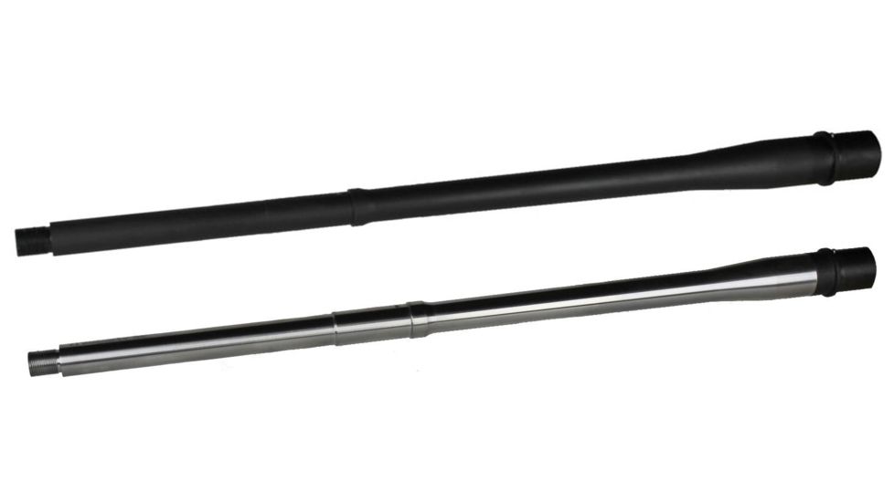 Criterion Barrels AR-10 Rifle Length Gas System Barrel, Black, Silver