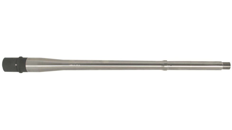 Criterion Barrels AR-15 Barrel, Hybrid Contour, .224 Valkyrie, 18 inch, Rifle Length, 1-6.5 Twist, 5/8x24 Thread, Stainless Steel Finish, Black, 224V18S-HY12