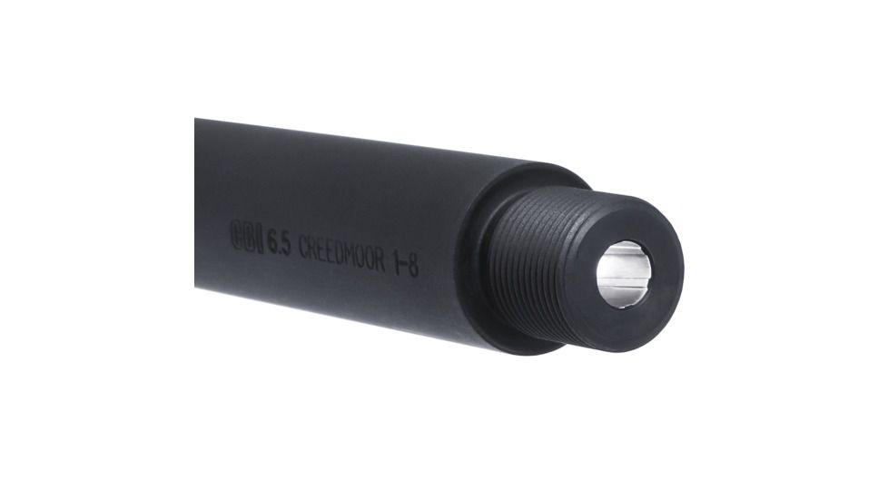 Criterion Barrels DPMS Pattern Barrel, 6.5 Creedmoor, 16 inch, Hybrid, 1-8 Twist, 5/8x24 TPI, Nitride Coated, Black 1016S65-HYR-N