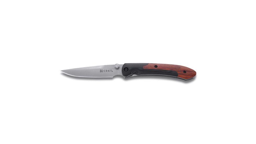 CRKT Delegate Gentleman Knife-Satin Blade, Cocobolo Scales 1053W