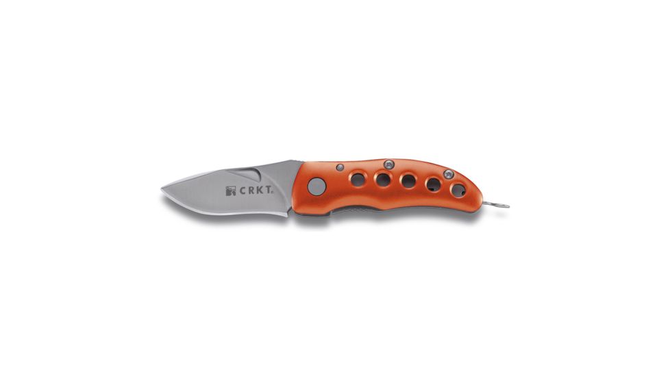 CRKT Shrimp Knife - Metallic Orange Aluminum Scale 1182