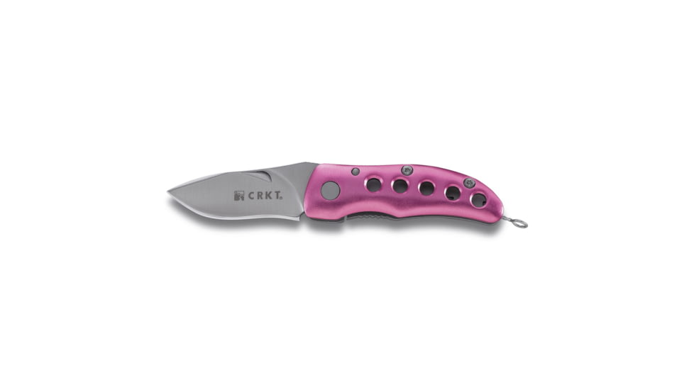CRKT Shrimp Knife - Metallic Pink Aluminum Scale 1183